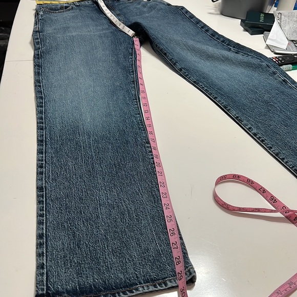 NWT Modern American High Rise  Jackson The Dad Relaxed Straight Jeans size 29 - Picture 11 of 15